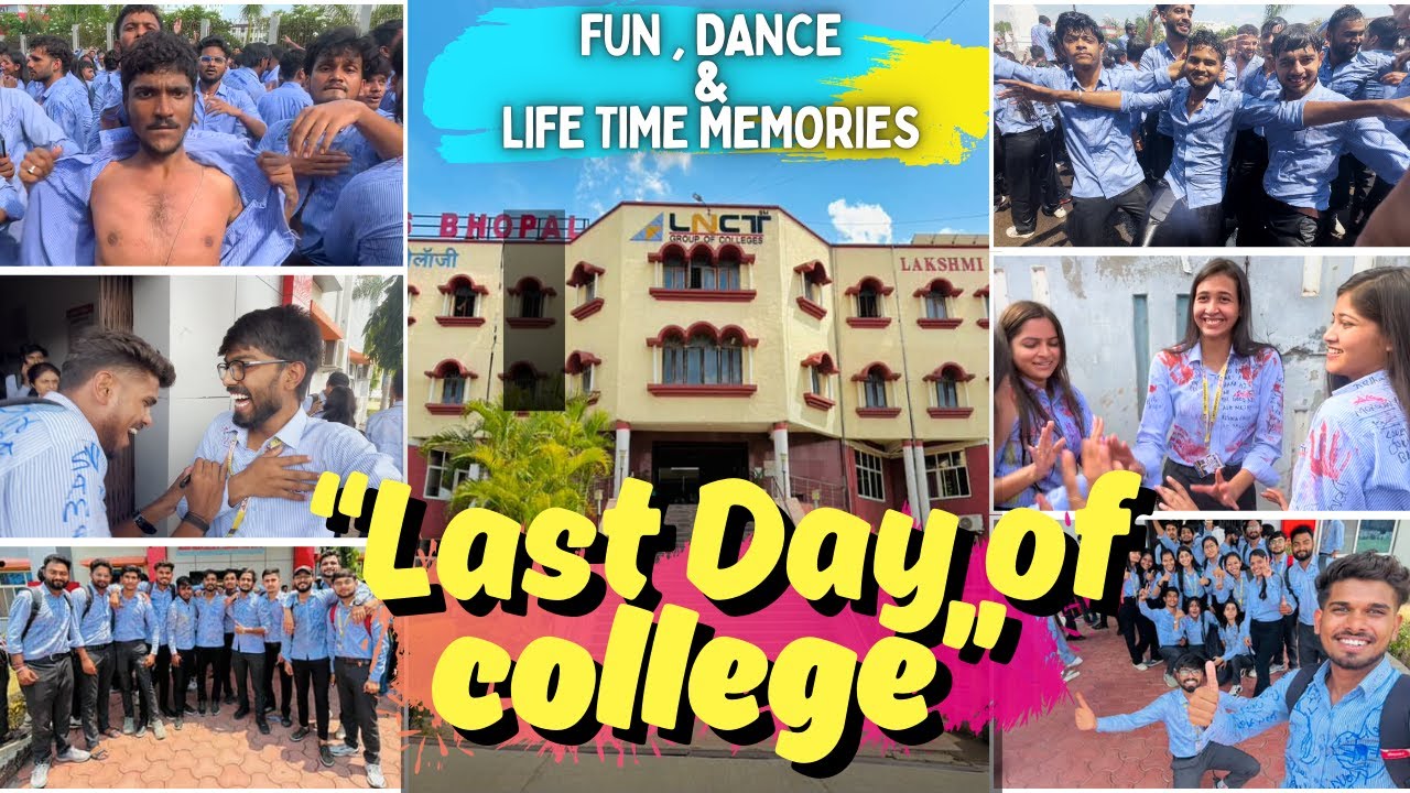 Последний день в колледже LNCT | Финальное прощание 👋💔 | Набор 2022-2025 🤧