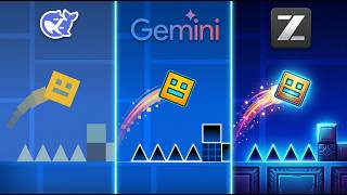 I Forced 3 AIs to Build Geometry Dash from Scratch