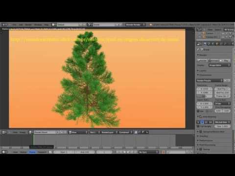 103-Blender Uma Árvore de Natal