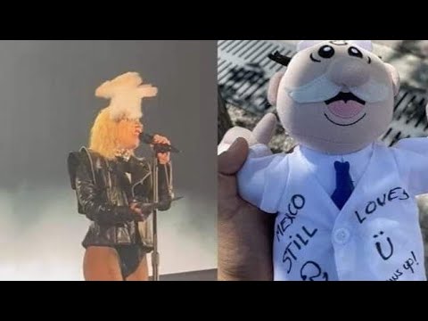 LE PEGAN A LADY GAGA CON UN MUÑECO DR SIMI