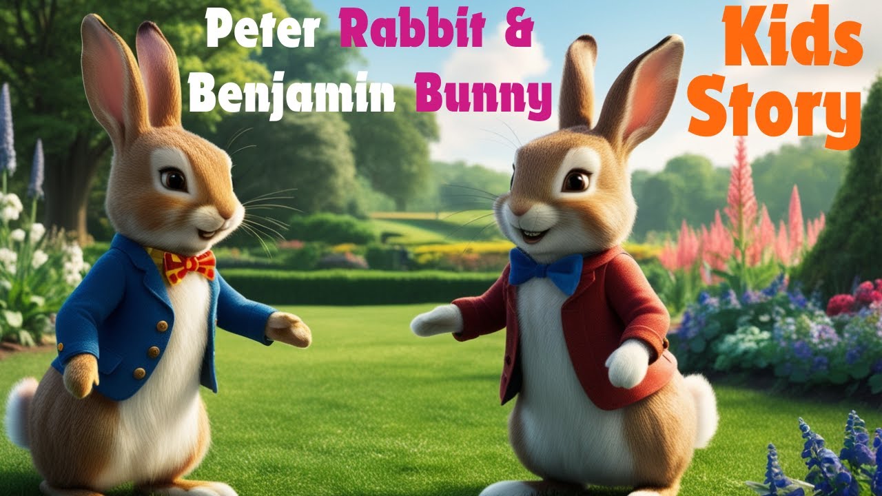 Peter Rabbit and Benjamin Bunny || Adventure Stories || Bedtime Stories ...