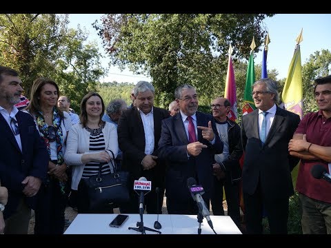 Consignação da nova Ponte do Paço que liga Coimbra e Montemor-o-Velho