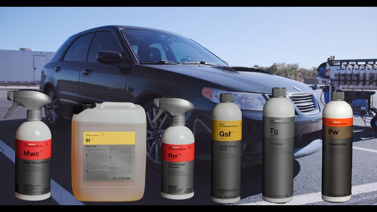 Koch-Chemie Exterior Wash: Pre-Wash, Foam, Contact Wash & Protection