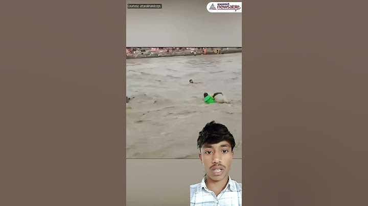 Heroic SDRF Jawan Rescues Drowning Man In Haridwar #viralvideo #shorts