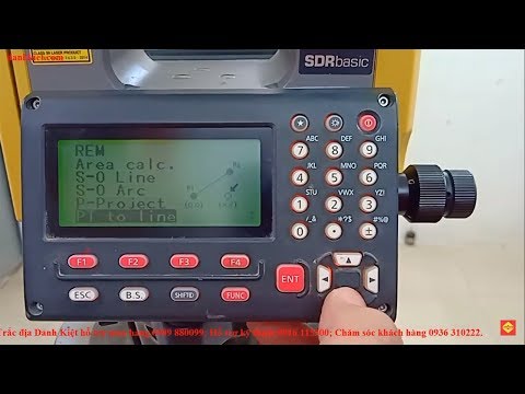 Video Chương trình đo máy toàn đạc điện tử Topcon (Đo tham... - youtube