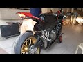 Aprilia RSV4 Austin Racing GP2R Internal Baffling Removed! V4 SOUND!!!