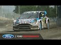 Ford focus rs rx and hoonigan racing  world rallycross canada  ford performance