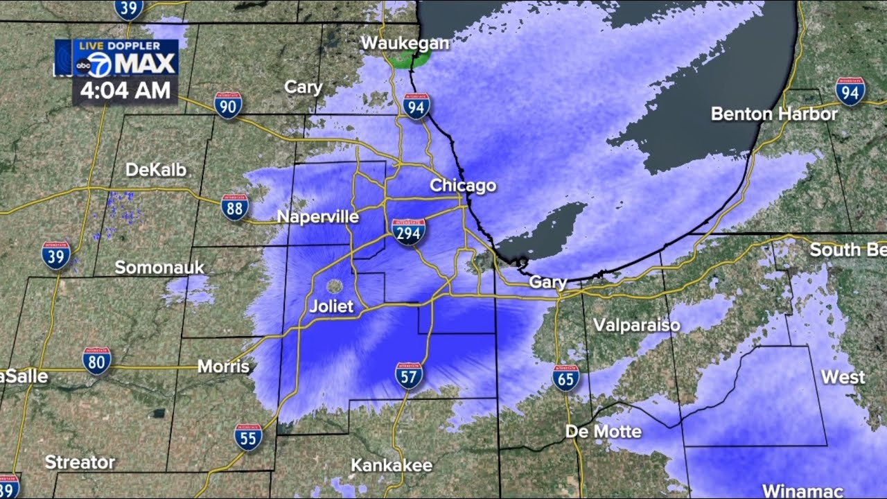 LIVE: Winter storm moves through Chicago area - YouTube