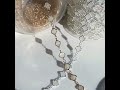 Luxury Clover Chain Sparkle #jewelrytrend