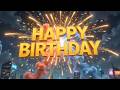 Happy Birthday Superhero Style 🦸‍♂️🎉 | Cinematic 4K Birthday Animation