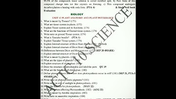 🤓10th Science Public exam 2023 Most Expected Important Questions💥💯
