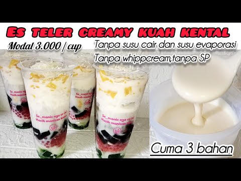 Kuah Es Teler Tanpa Santan
