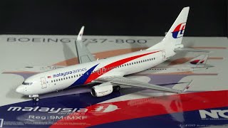 REVIEW #62: NG Models 1/400 Malaysia Airlines B737-800 *FIRST ON YOUTUBE*