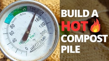 How to Make a Hot Compost Pile & NEVER Fail Again