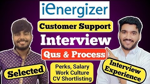 iEnergizer Customer Support Interview Process | Versant Test | iEnergizer Interview Question Answers