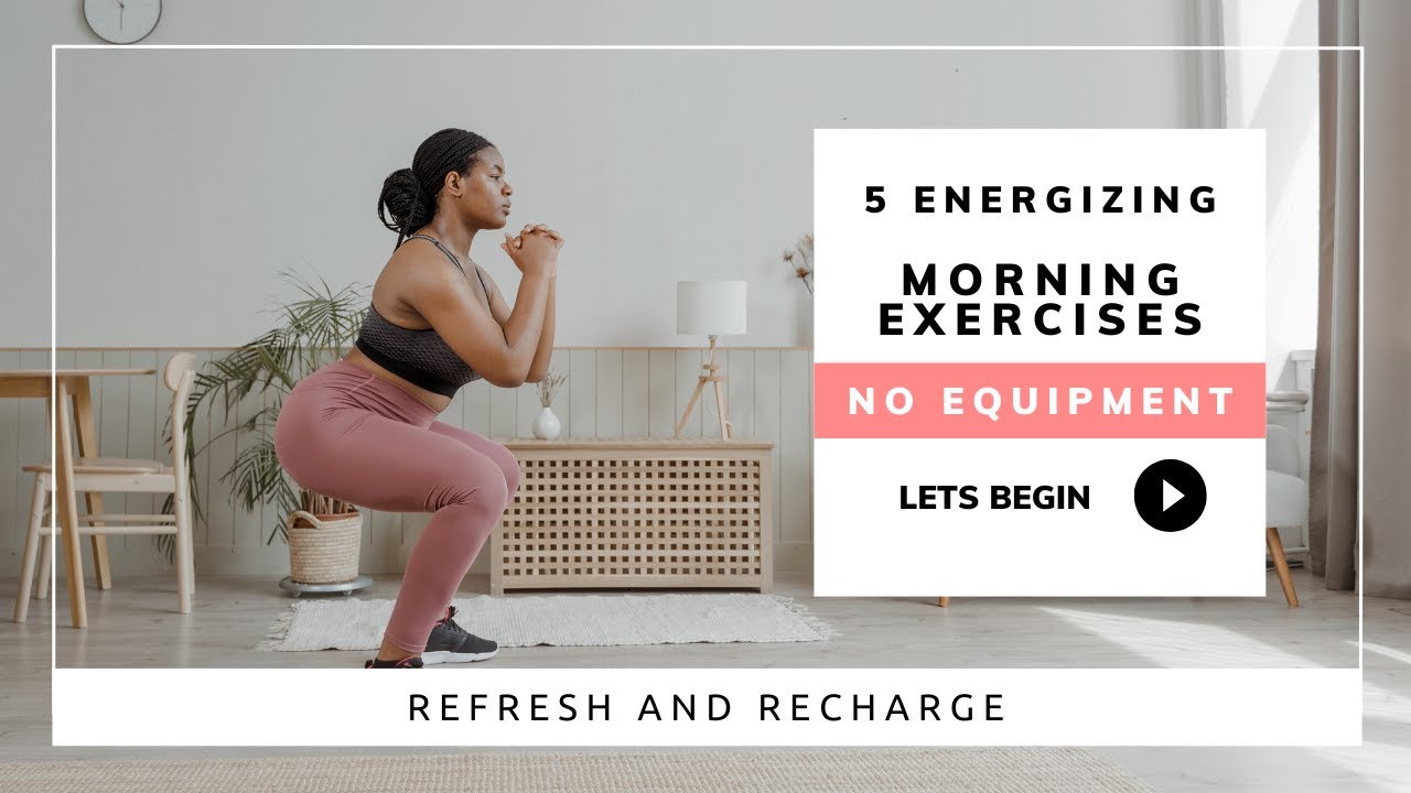 5 Morning Exercises to do at home - YouTube