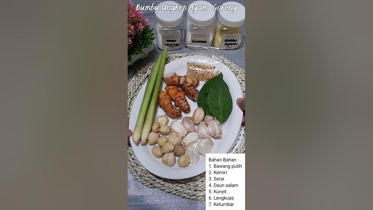 Bumbu Ungkep Ayam Goreng