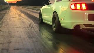 On3 Twin Turbo Mustang Coyote First 8 Second Pass
