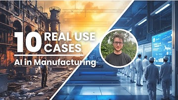 AI in Manufacturing - 10 Real Use Cases with Examples
