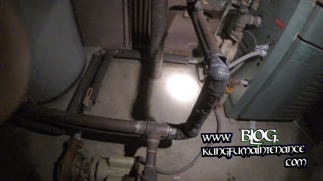 Midnight Callout Boiler No Heat No Hot Water HVAC Flashlight Video