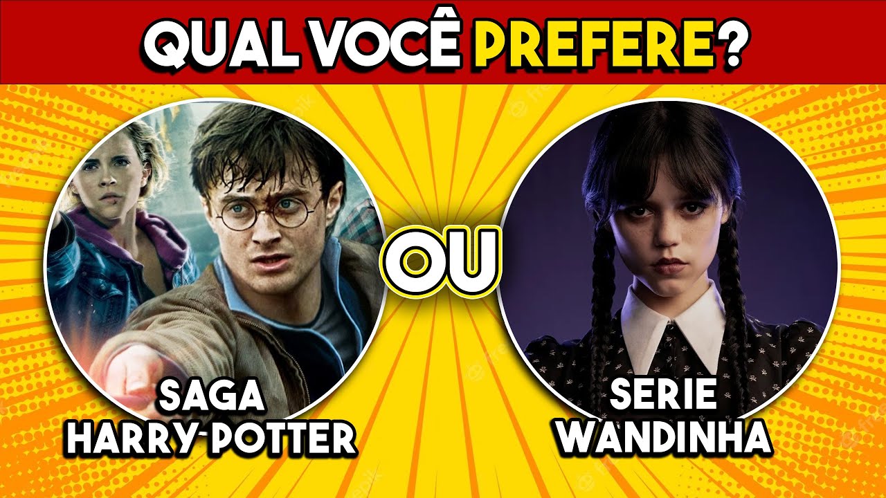 Quem você seria: Hermione, Wandinha ou Eleven?