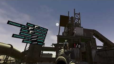 Pavlov VR: Mw2 Map Rust In Virtual Reality (One In The Chamber) Gameplay