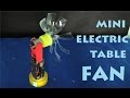 How to make a mini electric fan | homemade toy