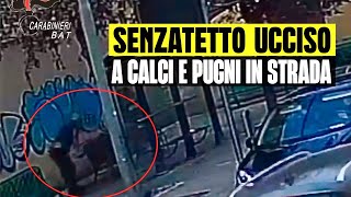 SENZATETTO UCCISO A CALCI E PUGNI IN STRADA: IL TERRIBILE FATTO A BARLETTA