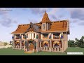 [マイクラ建築]中世風の倉庫の作り方[Minecraft][tutorial][warehouse]