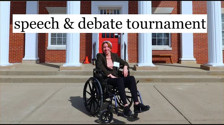 speech & debate tournament in a WHEELCHAIR