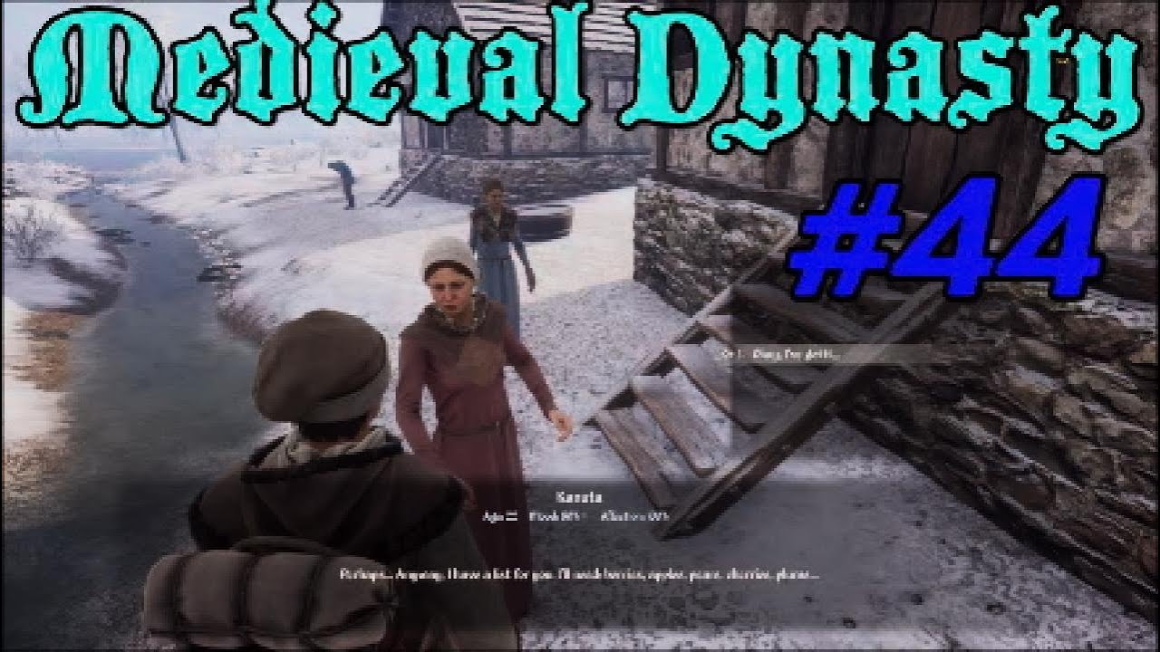 Medieval Dynasty Ep 44 Winter is here so we planted carrots! YouTube