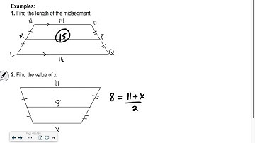 Section 6.6 Geometry: Trapezoids and Kites