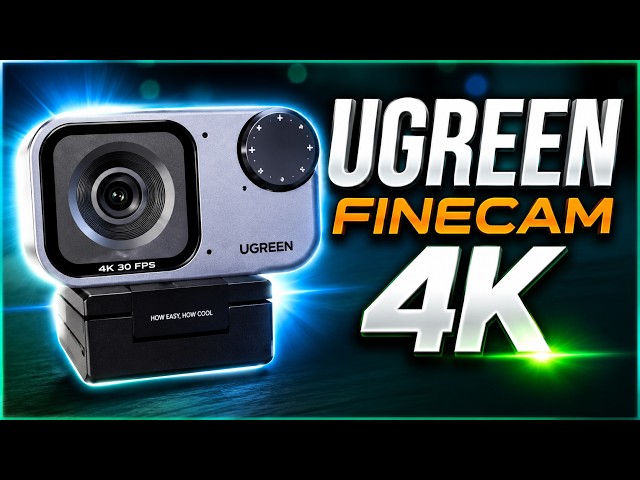 Is it REALLY a FineCam? Ugreen FineCam 4K Webcam Review - YouTube