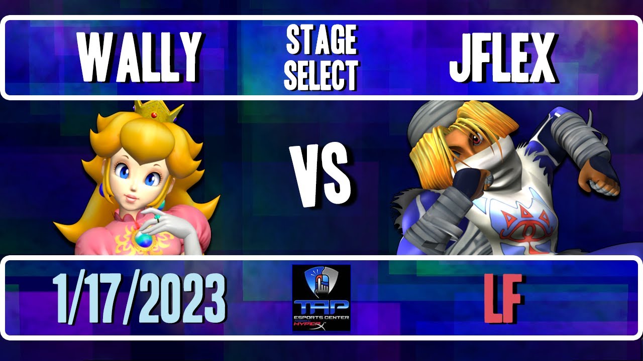 Stage Select 41: Wally (Peach) Vs. Jflex (Sheik) - LF