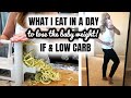 WHAT I EAT IN A DAY: INTERMITTENT FASTING + LOW CARB | Losing the baby weight!