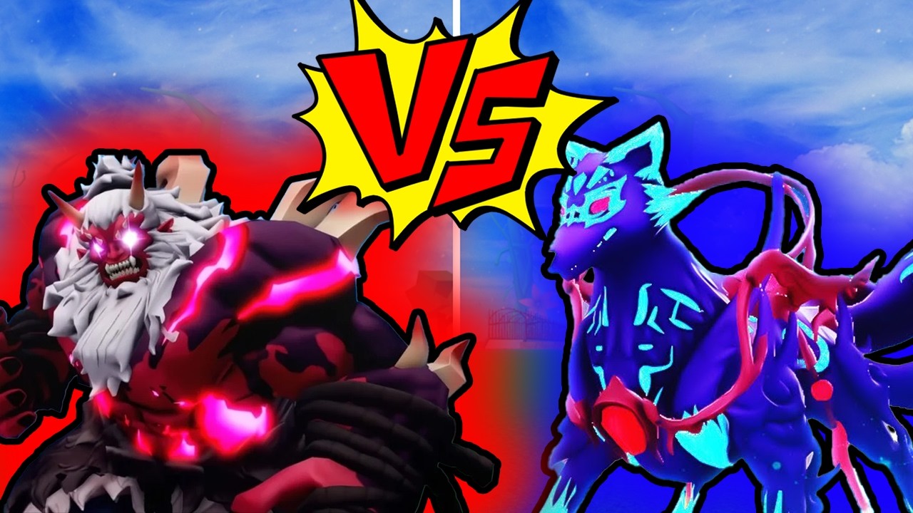 新しい「鬼イエティ」VS「キツネ」で戦ってみた結果‥ #ブロフル #bloxfruits #ブロックスフルーツ