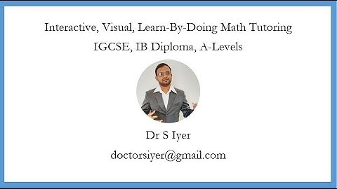IB Diploma Math A Levels IGCSE Math tutor