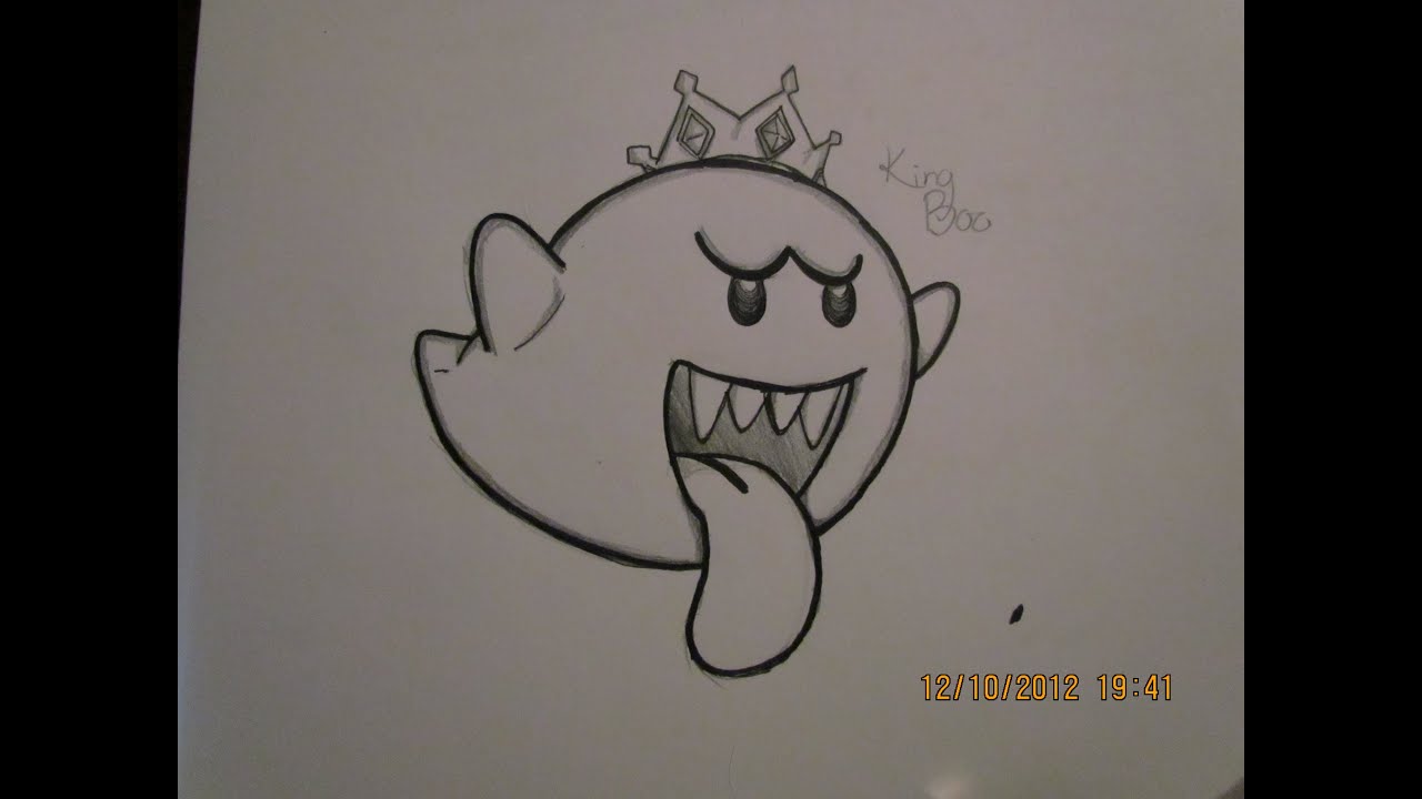  Drawing  Request 2 King Boo YouTube