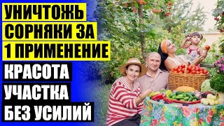 Какое хорошее средство от сорняков 🤘 Народные средства борьбы с сорняками