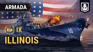 A Captain’s guide to the American Tier IX battleship Illinois | Win a Premium Ship IX container screenshot 2