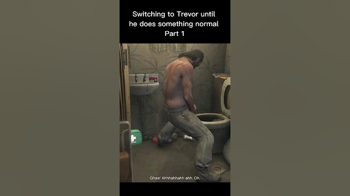 Switching to Trevor until he does something normal PART 1 #gaming #gtav