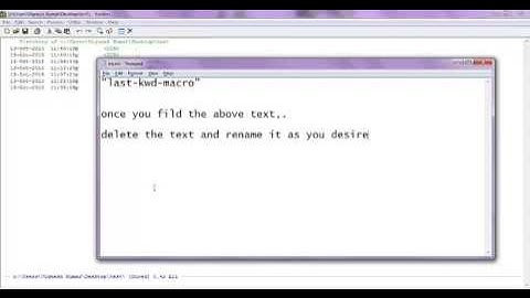 Epsilon text editor  bind macros into key