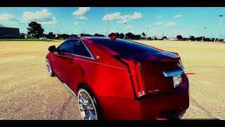 CADILLAC CTS COUPE ON 20 INCH VOGUE WHEELS AND TIRES