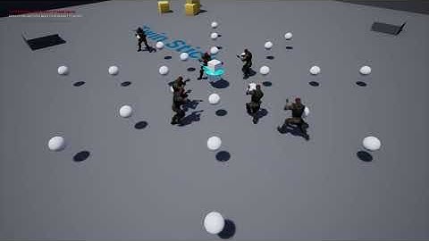 Isometric Perspective Top Down Shooter Game - Unreal Engine 4 #EpicMegaJamp (AI Positioning)