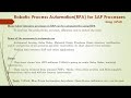 SAP Automation (BOT) using UiPath (RPA) | Sales Order |Material Order creation | Invoice Processing
