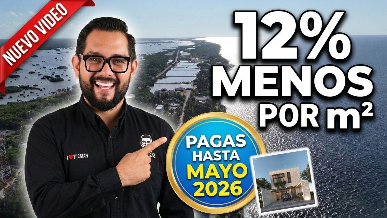 Terrenos en Venta Yucatán 2026 | 12% Descuento por m² | Desarrollo Gran Maua Santa Clara