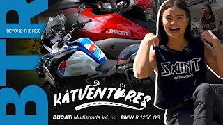 Ducati Multistrada V4 Vs. BMW R 1250 GS (Ft. Katrice Kierulf) — Beyond The Ride