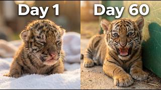Ultimate Healing: From Soft Furball to Tiny Roars, This Pampered Tiger Cub Only Needs 60 Days! screenshot 2