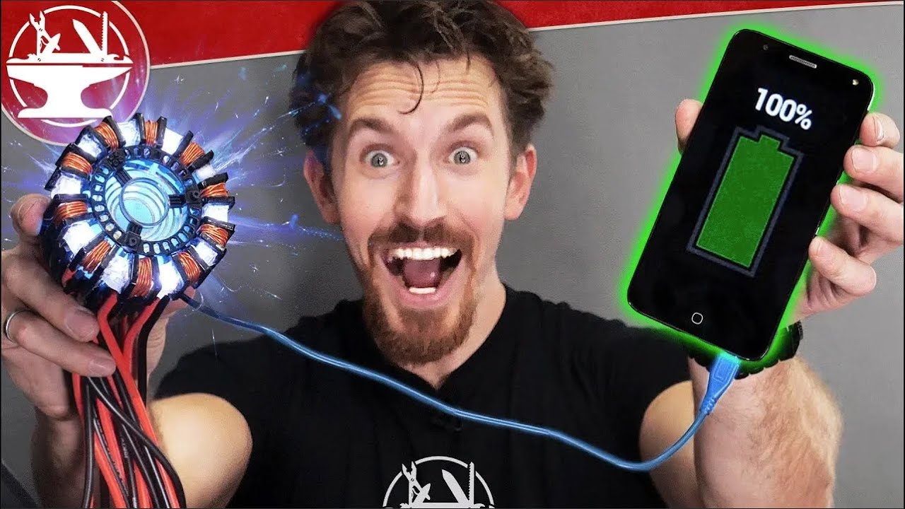 Real Arc Reactor (Ionized Plasma Generator) - Youtube