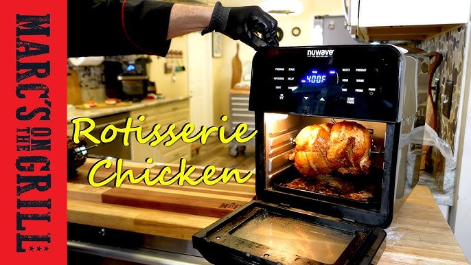 Yeeyo Electric Air Fryer Rotisserie Oven,,10-in-1 Fryer 12 Litre